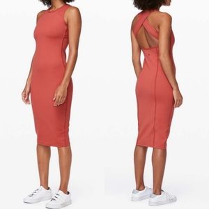 Lululemon Picnic Play Dress. Brick Rose